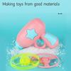 2 In 1 Flying Saucer Gyroscope Gun Flying Disc Launcher Toy Kids Interactive Toys Set (7Pcs)
