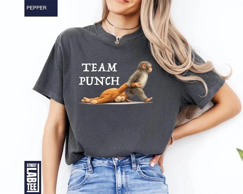 Team Punch T-Shirt, Baby Monkey Punch Shirt M