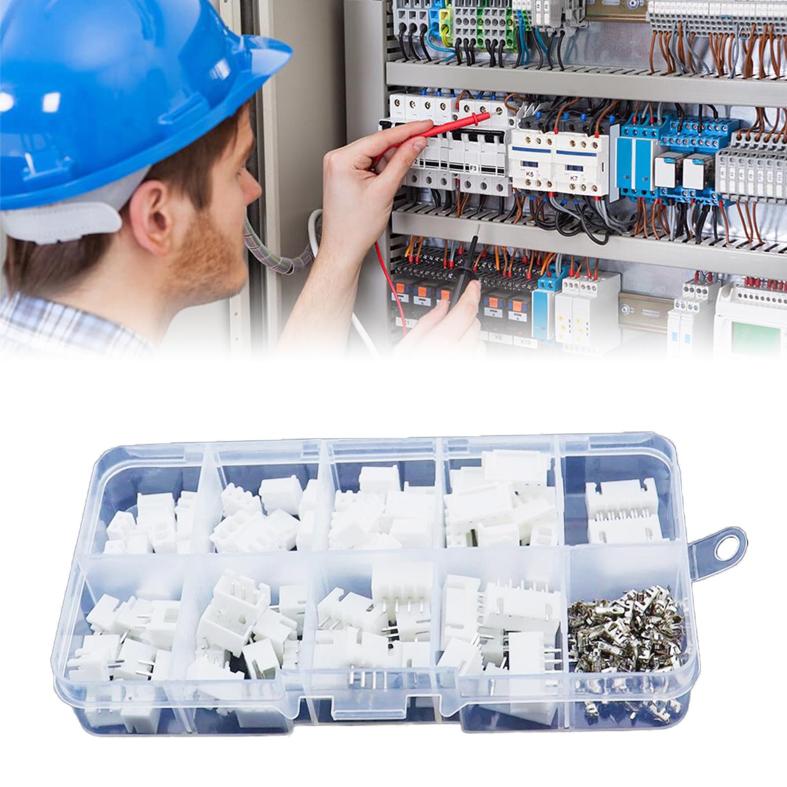 

230pcs Pin Cable set Convenient Pin Header Set Corrosion Resistant Housing with Storage Perfect for Electronics Projects