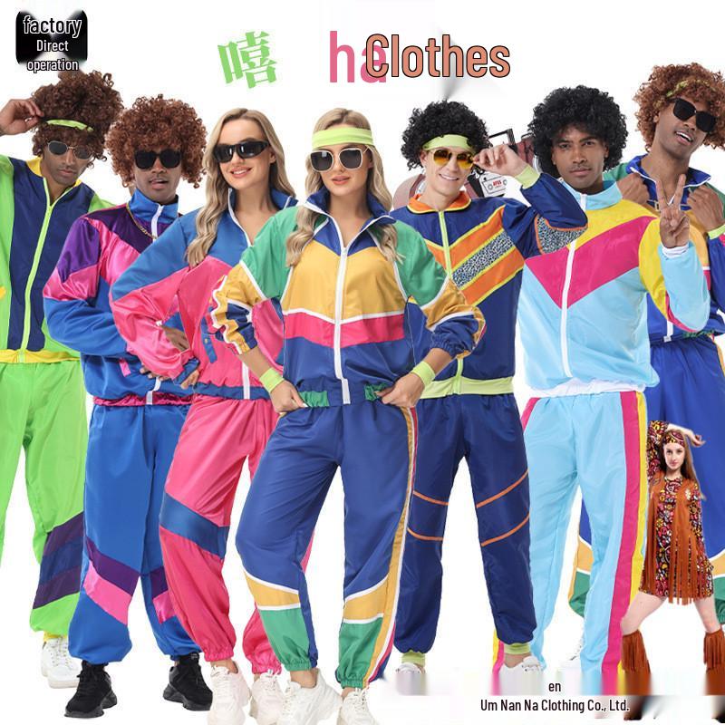 Halloween 70s Disco Hippie Costume