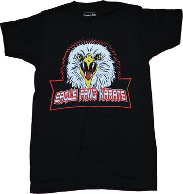 Cobra Kai Neues T-Shirt für Erwachsene Eagle Fang Karate Beiß Wie Ein Adler