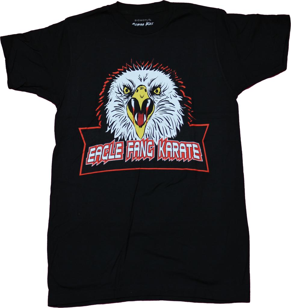 Cobra Kai New Adult T-Shirt - Eagle fang Karate Bite Like An Eagle
