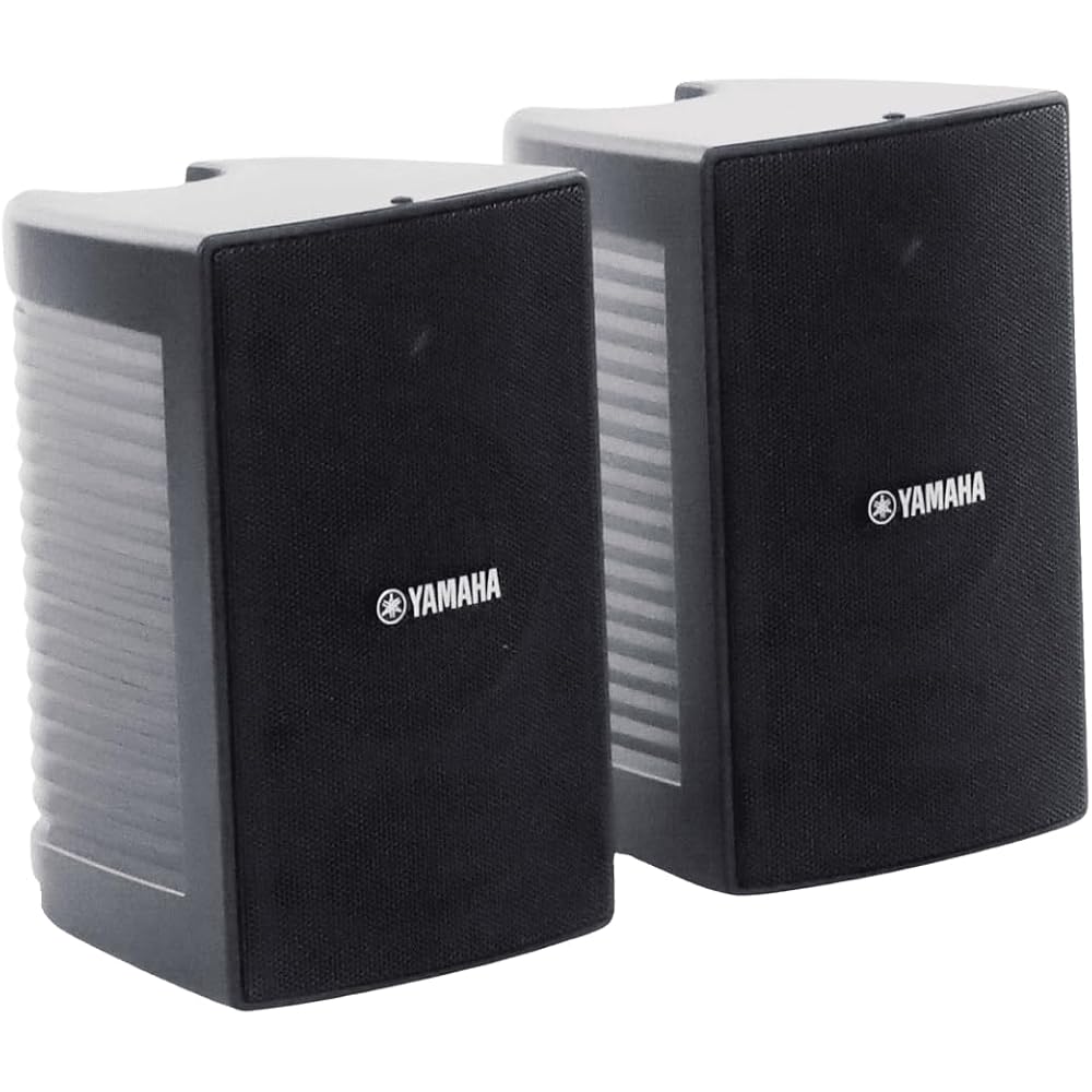 Yamaha YAMAHA All Weather Speaker with Mounting Bracket for Small Equipment, Compatible with High...