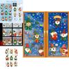 Christmas Snowflake Pvc Static Decals Set For Festive Window Art