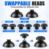 Three Height Options Hall Effect Joystick Kit for PS5 Controller Thumbstick Customization