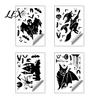 Spooky Party Decorations Halloween Static Sticker, with Witch/Ghost/Castle/Bat Horror Silhouette Patterns, Durable PVC Theme Home Decor Wall