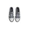 Nike Sneaker Dunk Low GS Grigio Riflettente Bambini Bianco Light-Iron-Ore Gomma-Marrone-Chiaro FV0374-100