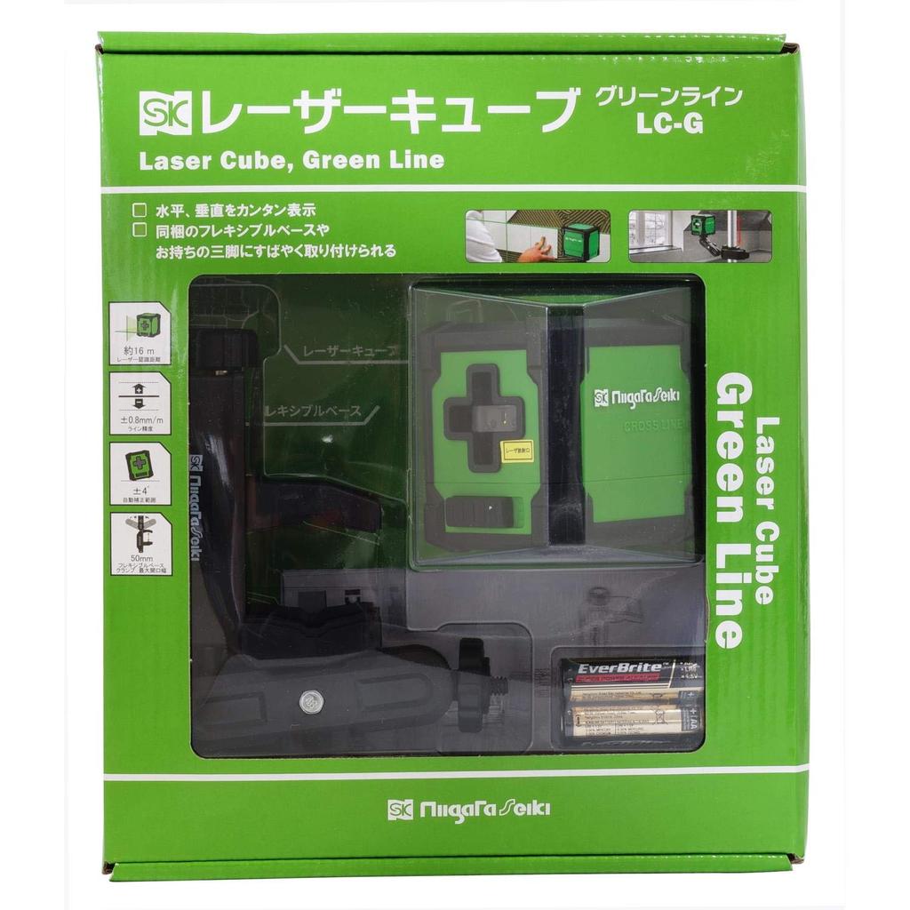 Niigata Seiki SK Laser Cube Laser Zielony LC-G