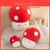 Peluche Champignon en Velours Ultra Doux pour Chambre d'Enfant Décoration Cadeau pour Adolescents