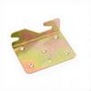 Bed Rail Hook, Sturdy Duty Wood Connector, Discreet Furniture Hardware 2 Hooks 60 2.0mm