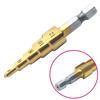 Step Drill Bit Drill Bit Titaniums Milling Cutter For Woodworking Metal Core Hole Opener
