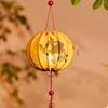 Handmade Lantern DIY Kit Glowing Cloth Orange Traditional Mid Autumn Lantern Perfect Festival Gift for Toddlers Kids