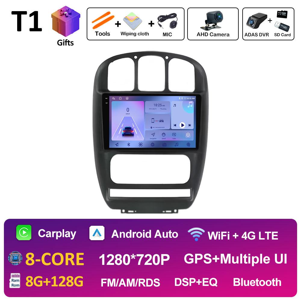 For Chrysler Grand Voyager RS 2000 2001 2002 2003 2004 2005 - 2012 Wireless Carplay Android Auto GPS Navi Bluetooth Accessories