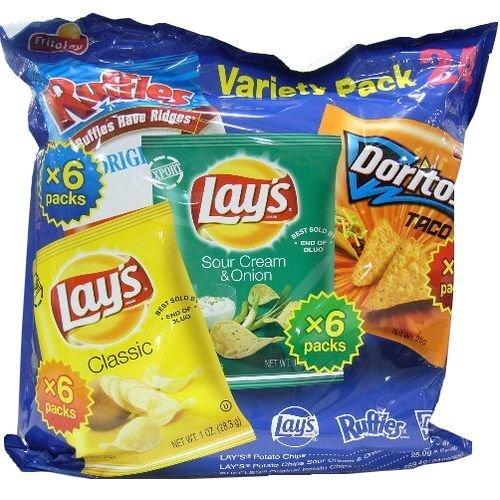 

Frito-Lay snack variety pack 24 bags