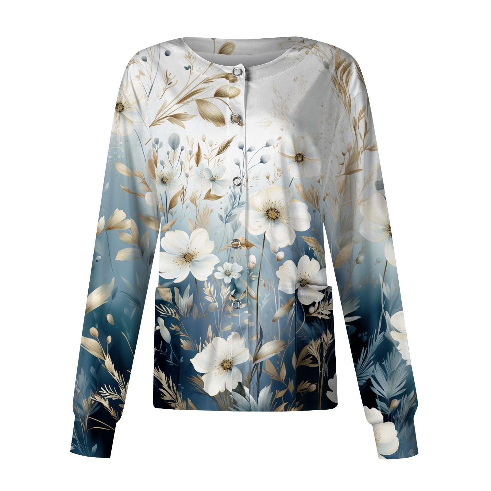 

Женский однобортный защитный комбинезон с длинным рукавом и карманом, рабочий воротник-стойка, кардиган, куртка, топ M