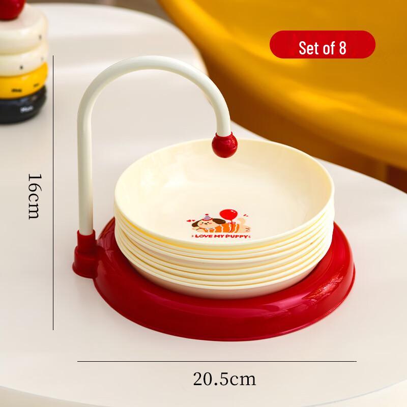 Cute Cartoon Snack & Fruit Plates