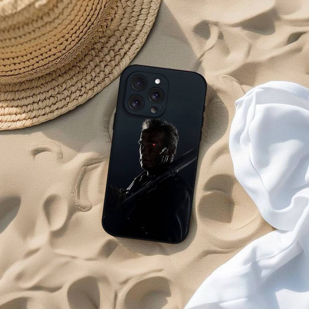 Arnold Schwarzenegger Terminator Phone Case For IPhone 17 16 15 14 13 12 11 PRO MAX PLUS Mini TPU Soft To Skin-friendly Case