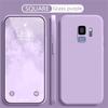 Liquid Silicone Soft Cases For Samsung Galaxy S8 S9 S10 S20 S21 FE S22 S23 S24 Plus Fundas For Samsung Note 8 9 10 20 Plus Cover
