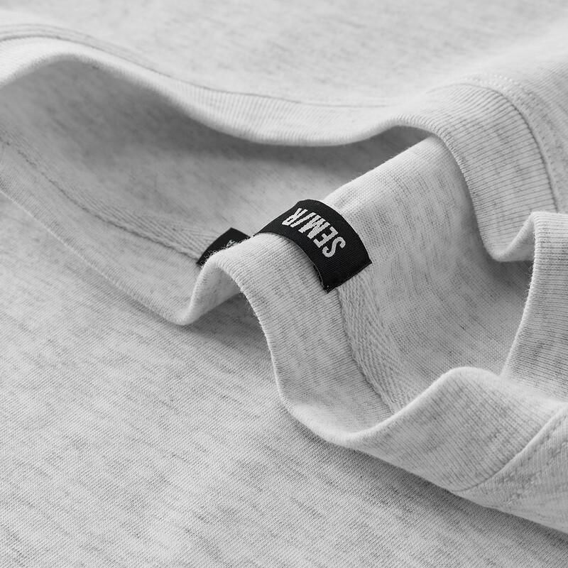 Semir Damen Locker Geschnittenes T-Shirt mit Stickerei und Buchstabenprint, Kurzarm