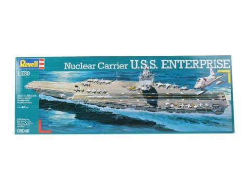 German Revell 1/720 Scale Nuclear Aircraft Carrier Enterprise 05046