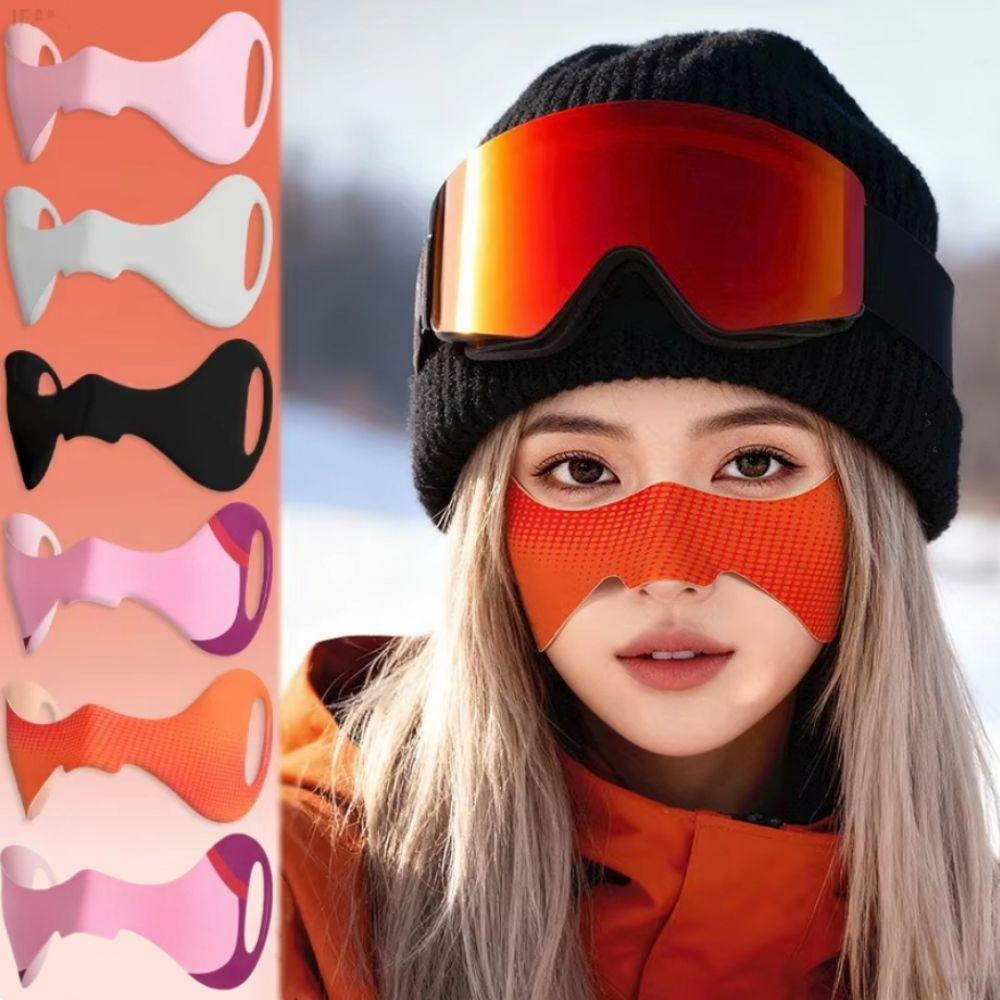 Cold Protection Winter Face Cover Windproof Warm Face Mask Unisex Ski Nose Patch  Outdoor Sports