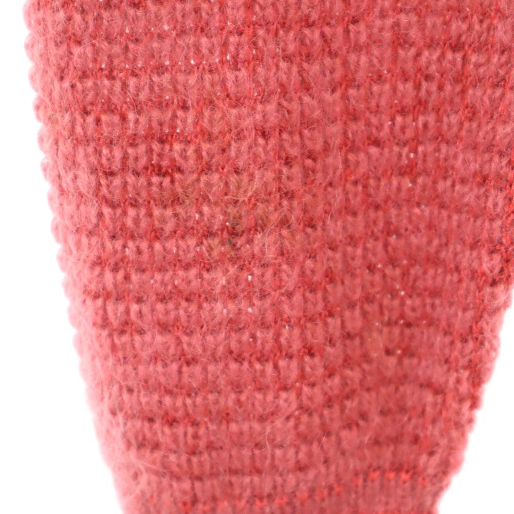 Chloe Long Sleeve V Neck Knit Cardigan 40 Pink Women Used