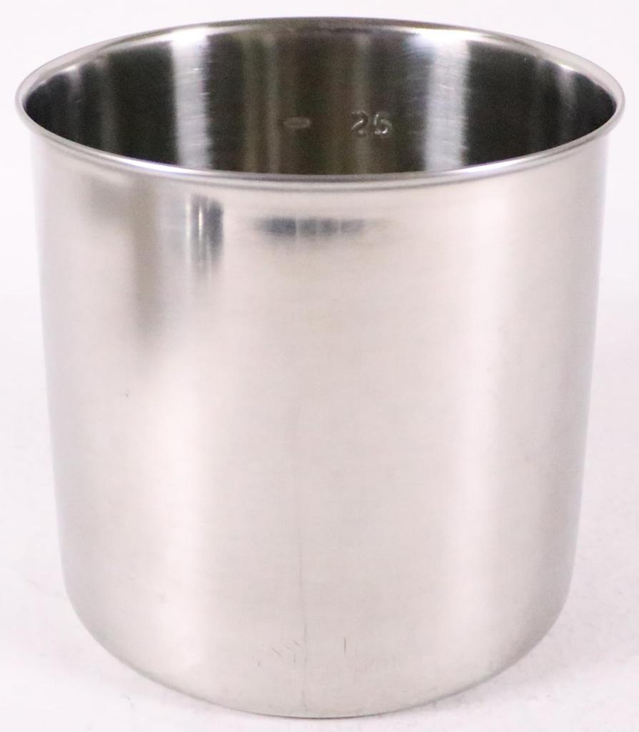 Oya Seisakusho Kleeblatt Kochtopf, Größe (cm) 16, Rostbeständiger Edelstahl mit hygienischen Markierungen, Innendurchmesser x Tiefe (mm) 160 x 160,