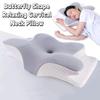 Butterfly Shaped Ergonomic Neck Pillow Slow Rebound Neck Guard Pillow  Cervical Protection