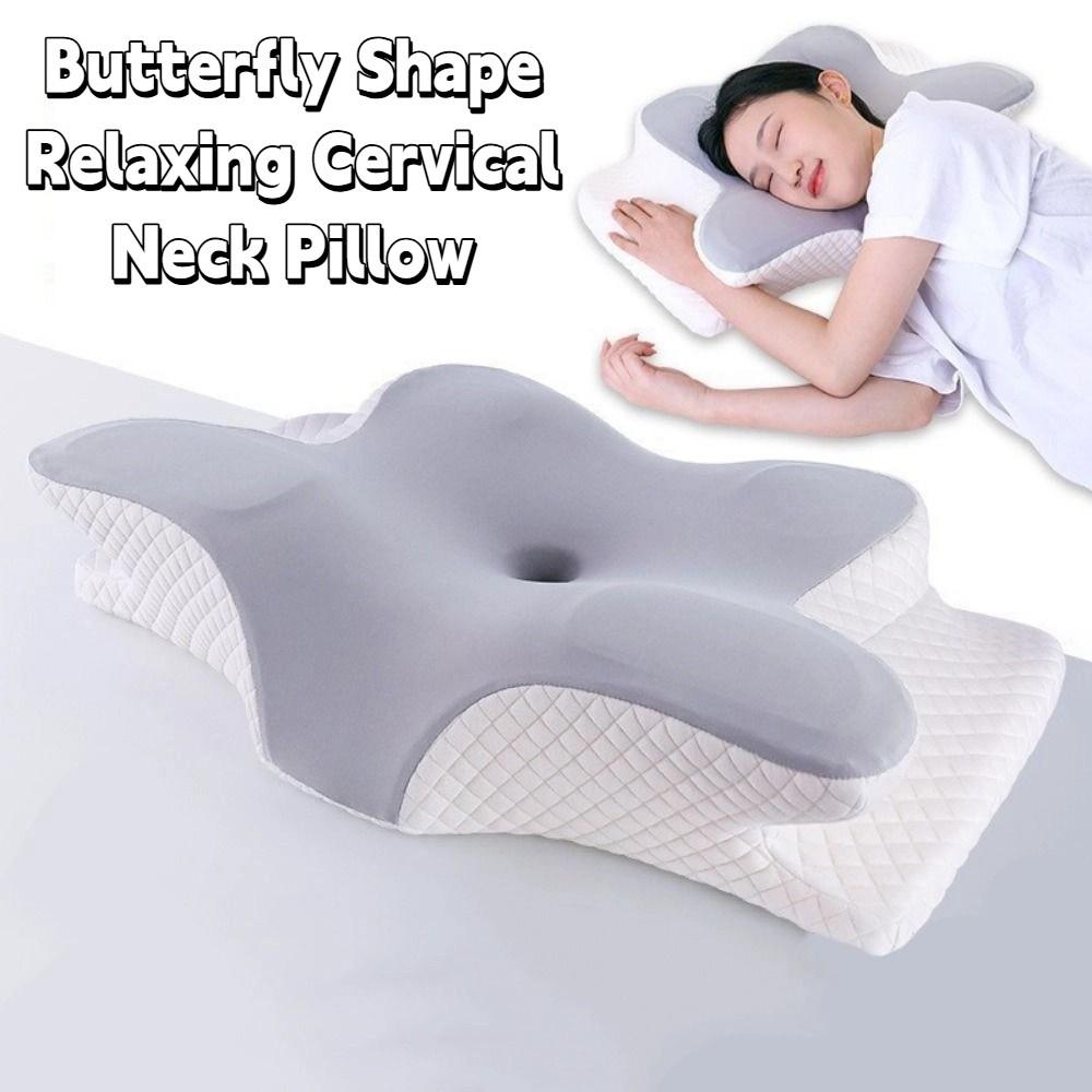 5D Partition Orthopedic Pillow Slow Rebound Neck Guard Pillow Ergonomic Neck Pillow  Bed Use
