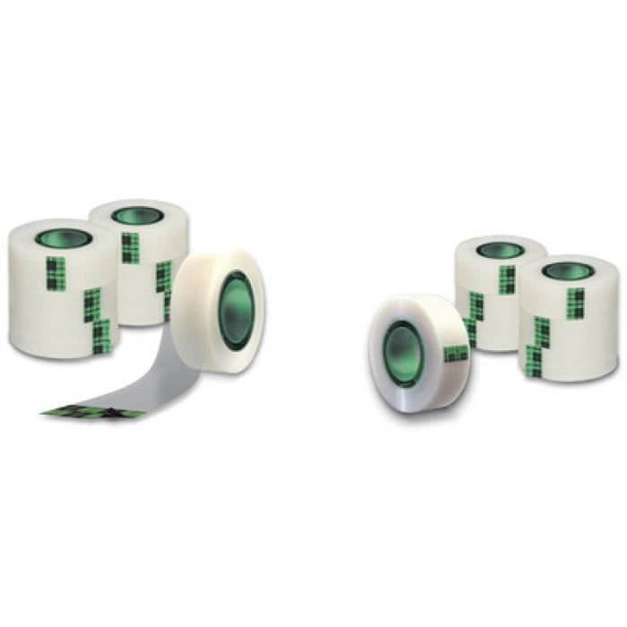 Ruban adhésif - scotch - magic 810 - 19 mm x 33 m - pack de 24 rouleaux - multi-usages