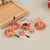 1:12 Miniature Dollhouse Kitchen Cookware Games Designed for Barbie House Utensils Mini Enjoy House Toy Accessories Frying Pan
