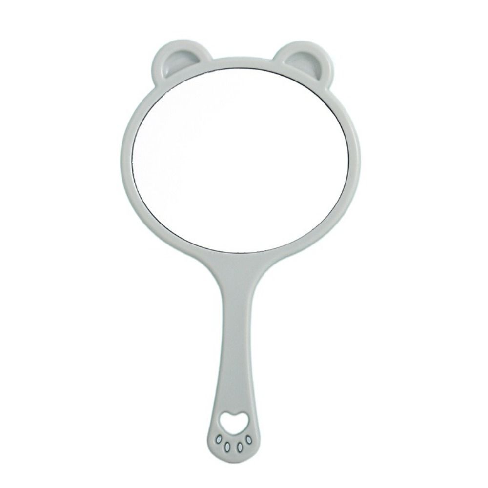 Cartoon Bärenkralle Spiegel Einzigartiger Kosmetikspiegel Tragbarer Bärenkopf Handspiegel Mädchen