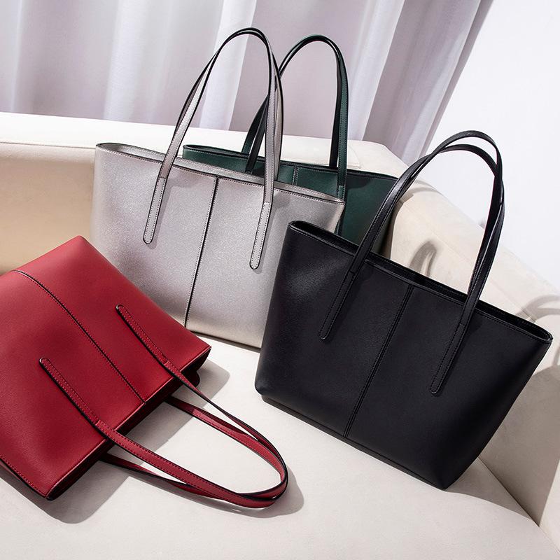 Spring and Summer European and American New Fashionable and Easy To Match Large Capacity Tote Shoulder Bag Handbag