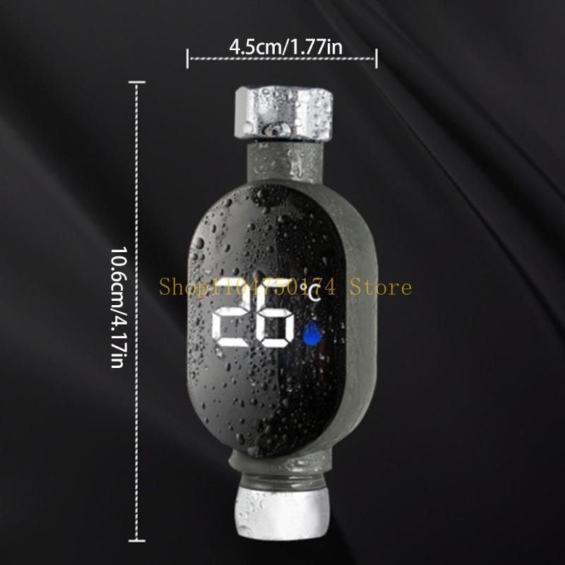 Shower Temperature Meter LED Digital Display Temperature Gauge Bath Thermostat Top Sale