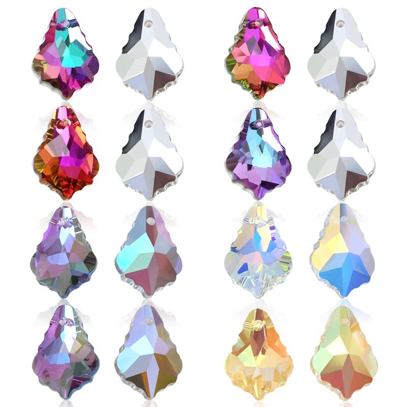 11x16mm Crystal 6090 Baroque Pendant Glass Austria Loose Beads Rhinestone Charms for Jewelry Making Necklace Earrings DIY 12Pcs