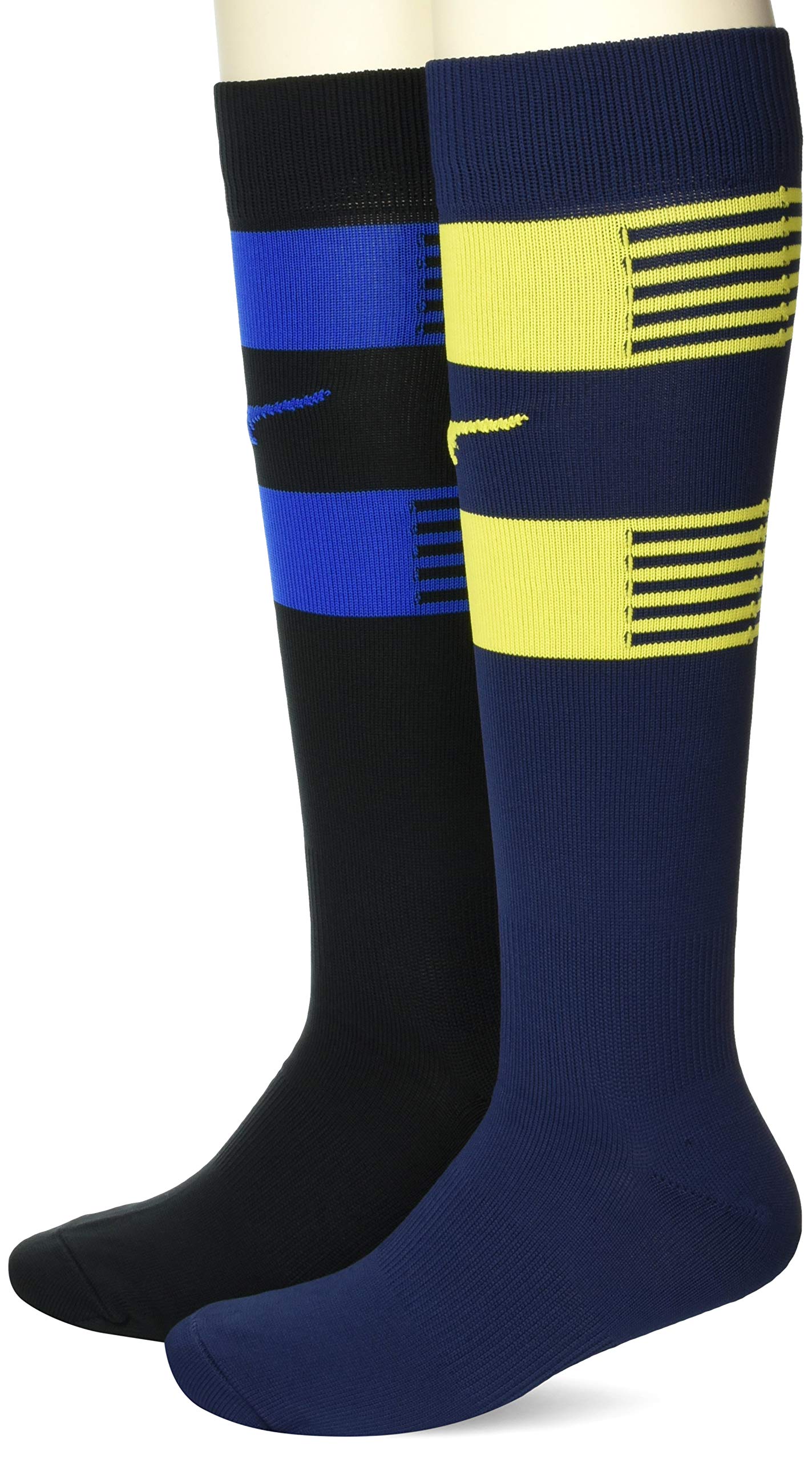 

Mizuno Rugby Wear Rugby Stockings R2MX0501 27 2-Pair Blue/Yellow