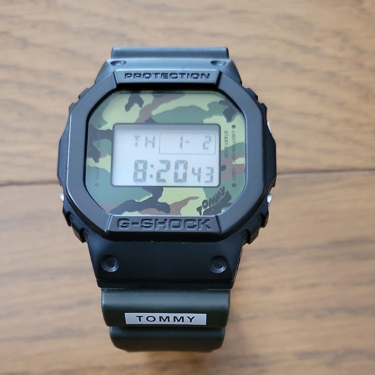 Casio G-SHOCK DW-5600VT Camouflage camouflage TOMMY collaboration model watch rare