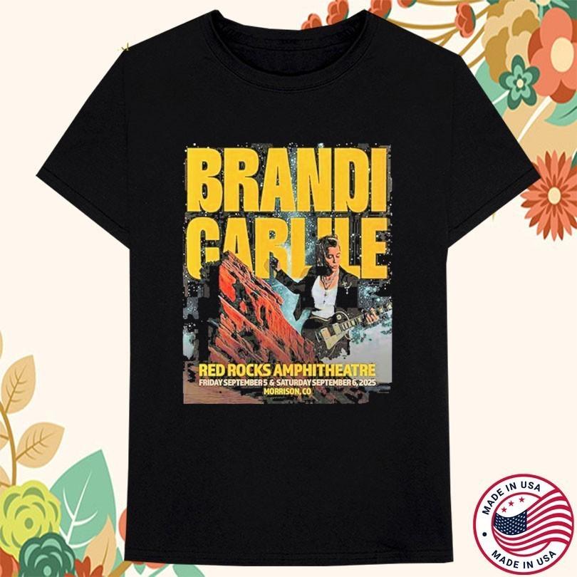Brandi Carlile Live At Red Rocks Amphitheatre Tshirt All S to 5XL UR396 Unisex T-Shirt