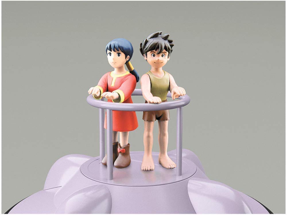 Aoshima Bunka Kyozaisha Future Boy Conan Flying Machine I II Scale Plastic Model White No.6 & 1/32 & 1/144