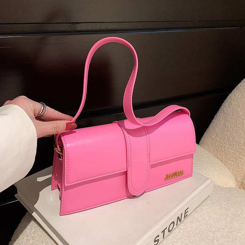2022 New Street Fashion Pu Shoulder Bag Small Square Bag Trendy Single-shoulder Bag For Women