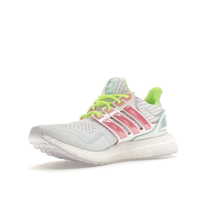 Adidas UltraBoost 1.0 White Bliss Pink Women Sneakers Cloud-White Lucid-Lemon ID5949