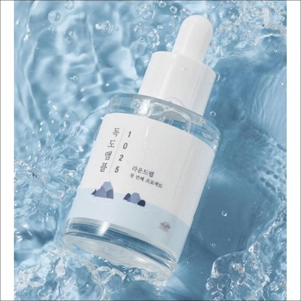 ROUND LAB 1025 Dokdo Ampoule 45g - Deep Sea Water Minerals, Intensive Hydration, Soothing & Barrier Care, K-Beauty