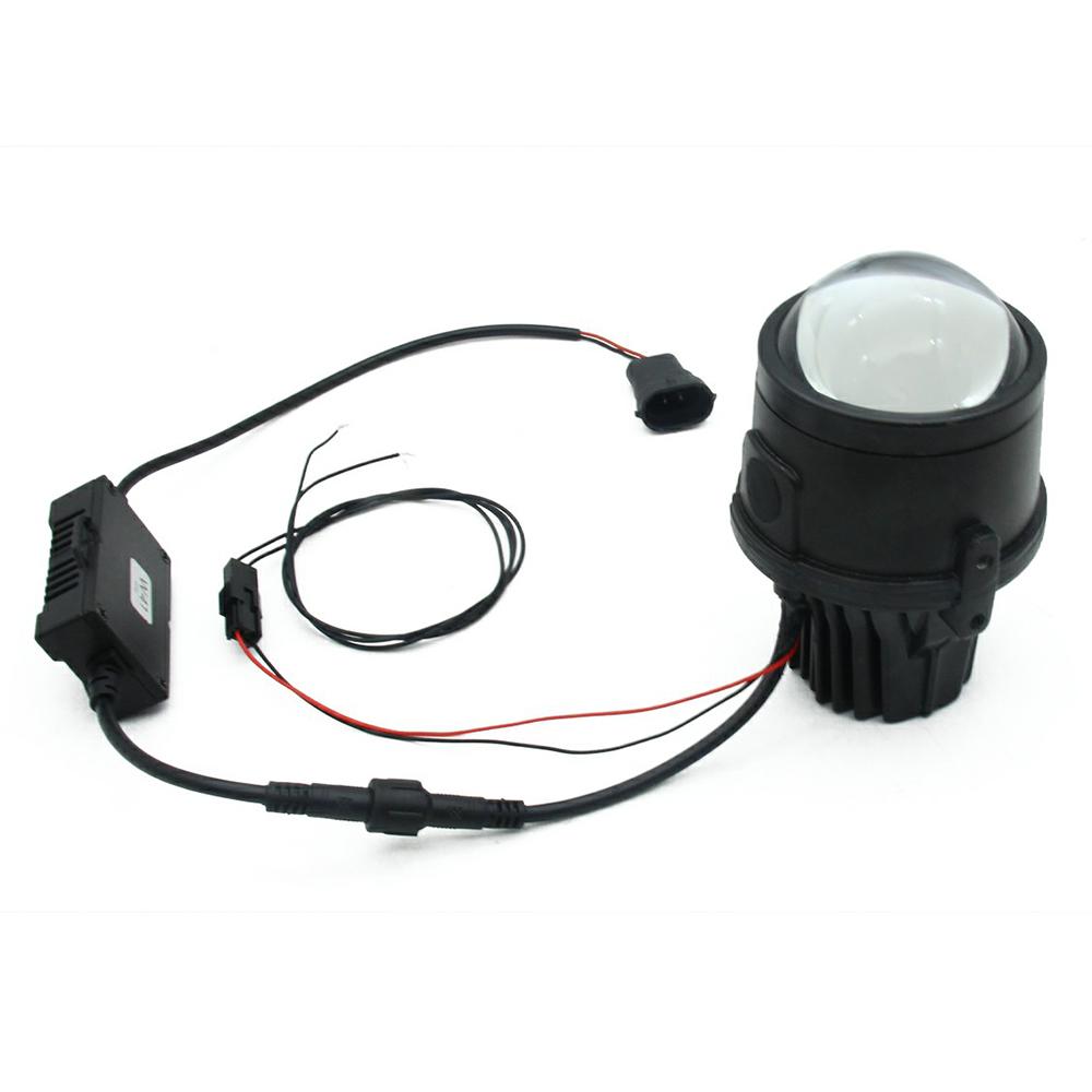 

1 Pair 2.5-inch Car LED Fog Light High Low Beam Lamp for Snowy Rainy Day Type A