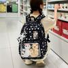 Star schoolbag ins niche high value junior high school students large capacity 2025 new student pain bag backpack women