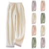 Women's Fashion Fleece Line Thickened Long Pajama Pants