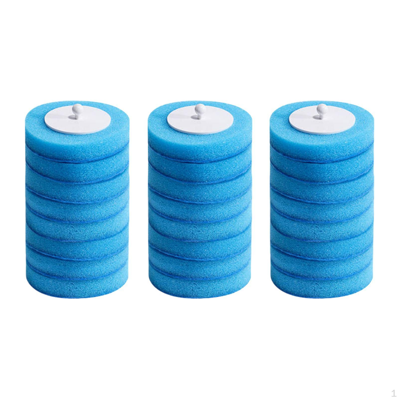 

24 Pieces Toilet Brush Replacement Heads Cleaner Refills for Home