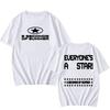 5 SECONDS OF SUMMER Band Tees Everyone's A Star Album T-shirt Short Sleeve Casual Clothing Hip Hop Streetwear Oversized Tshirt