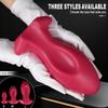 Liquid Silicone Dragon Egg Anal Plug Groove Easy To Insert Egg Shaped Anal Plug Dildo Fist Sex Masturbation Sex Toy