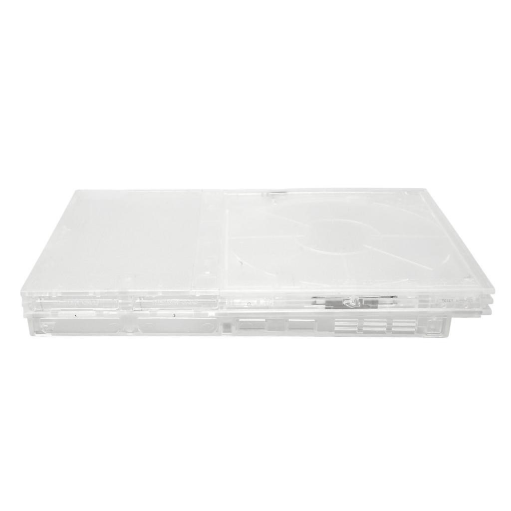 for PS Slim Clear Case   Replacement Transparent Game Console   for Retro Video Game Console Accessories