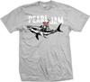 Pearl Jam T-shirt Cowoby Riding Shark Mens Tee - New Shirt Unisex T-Shirt